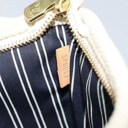 Louis Vuitton Antigua Pouch Canvas, BEIGE, CANVAS, Clutche & pouche