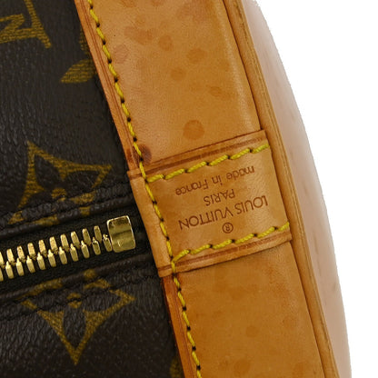 Louis Vuitton Alma Handbag Monogram Canvas, Brown, Canvas, Handbag