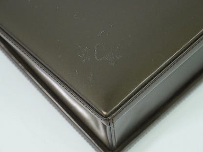 Loewe Postal Bag Leather, BROWN, LEATHER, Crossbody bag