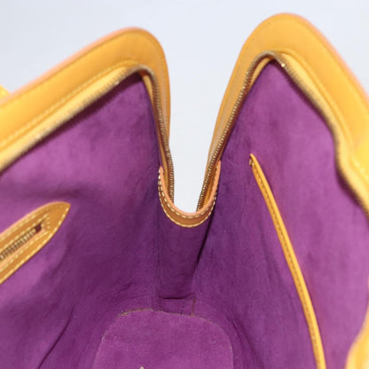 Louis Vuitton Lussac Handbag Epi Leather, YELLOW, LEATHER, Shoulder bag