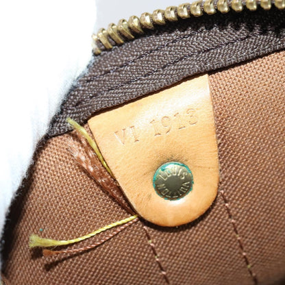 Louis Vuitton Keepall Bag Monogram Canvas, BROWN, CANVAS, Handbag