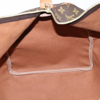 Louis Vuitton Keepall Bag Monogram Canvas, BROWN, CANVAS, Travel bag