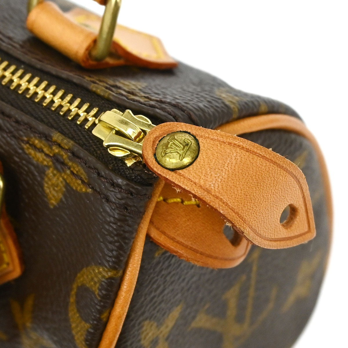 Louis Vuitton Speedy Mini HL Handbag Monogram Canvas, BROWN, CANVAS, Handbag