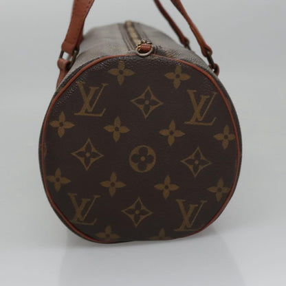 Louis Vuitton Papillon Handbag Monogram Canvas, BROWN, CANVAS, Handbag