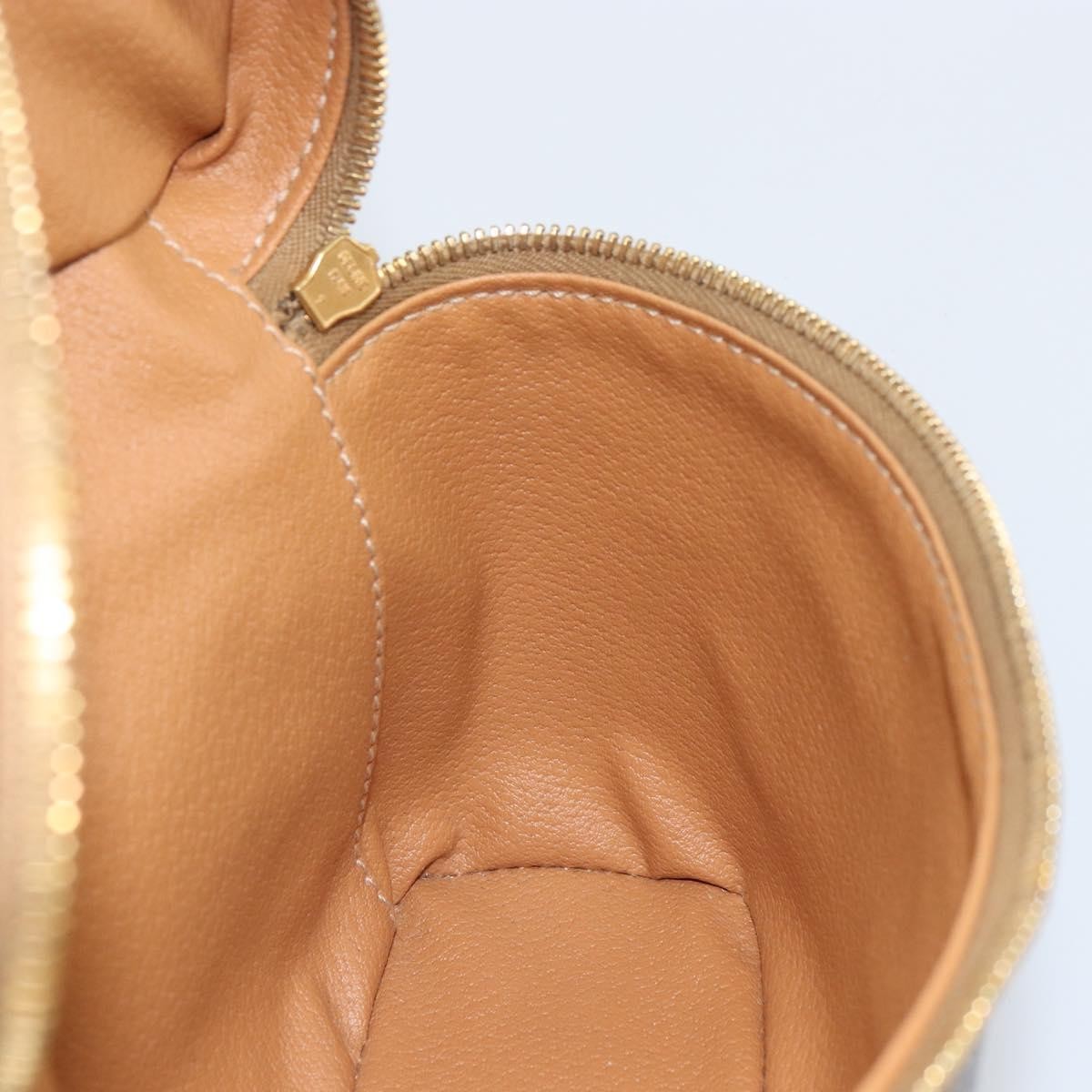 Celine Macadam Vanity Bag Canvas, BROWN, CANVAS, Clutche & pouche