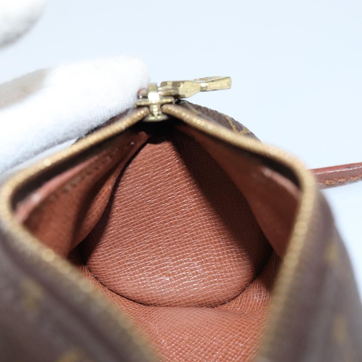 Louis Vuitton Papillon Pochette Monogram Canvas, BROWN, CANVAS, Clutche & pouche