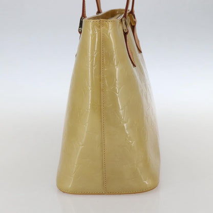 Louis Vuitton Houston Handbag Monogram Vernis, BEIGE, PATENT_LEATHER, Handbag