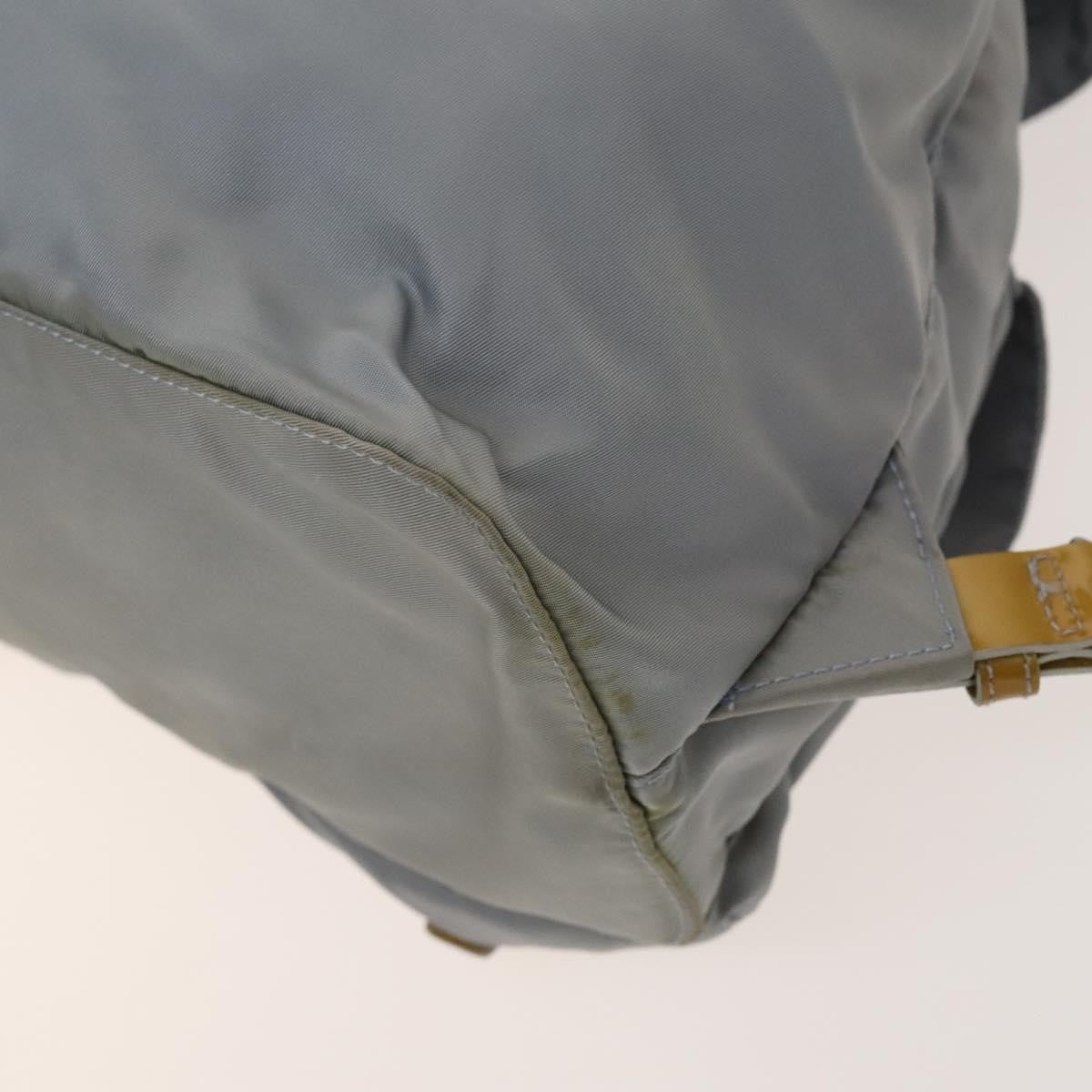 Prada Double Front Pocket Backpack Tessuto, BLUE, NYLON, Backpack