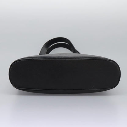 Chanel Vintage CC Dome Bag Leather, BLACK, LEATHER, Tote bag