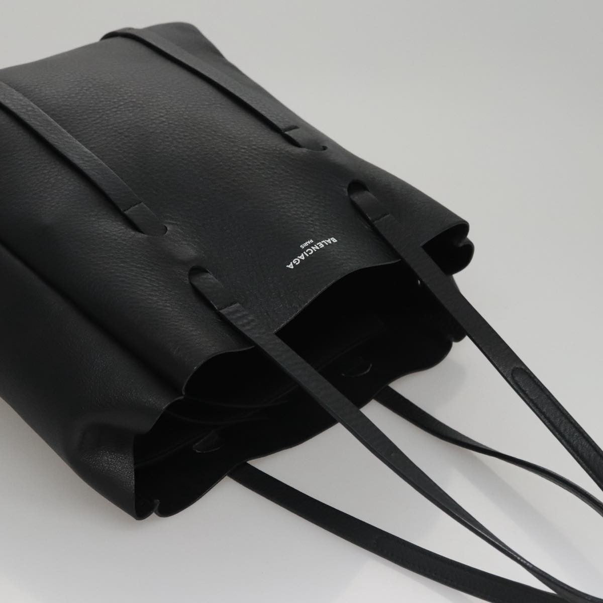 Balenciaga Everyday Tote Leather, BLACK, LEATHER, Tote bag
