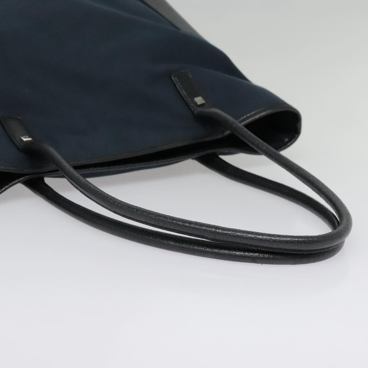 Salvatore Ferragamo Gancini Tote Gancini Canvas, NAVY, CANVAS, Tote bag