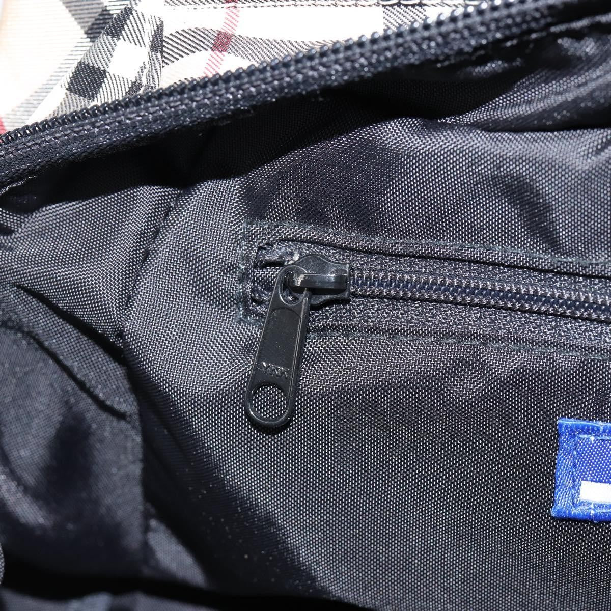 Burberry Nova Check Blue Label Nylon, BEIGE, NYLON, Handbag