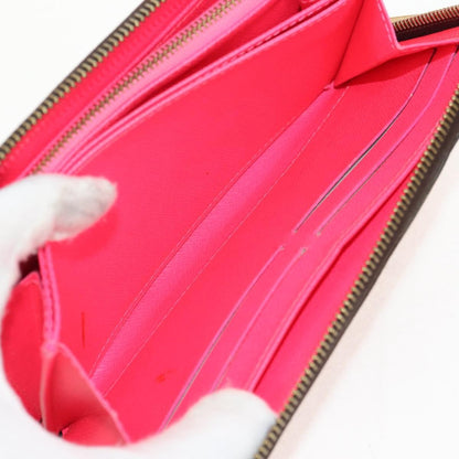 Louis Vuitton Zippy wallet Canvas, PINK, CANVAS, Wallets