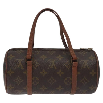 Louis Vuitton Papillon Handbag Monogram Canvas, BROWN, CANVAS, Handbag
