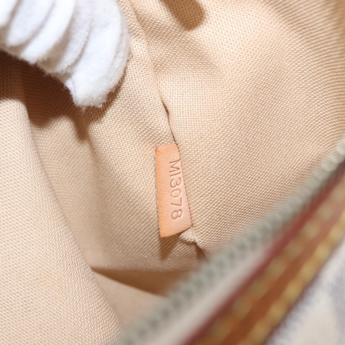 Louis Vuitton Bosphore Pochette Damier, WHITE, CANVAS, Shoulder bag