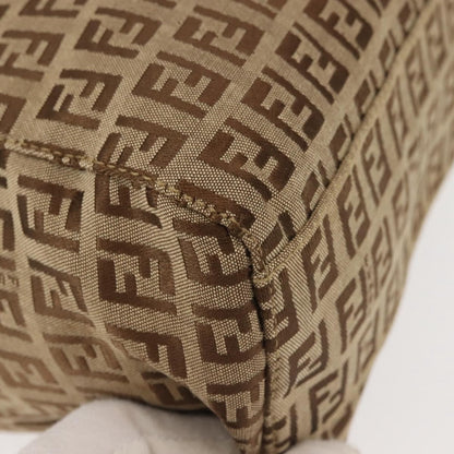 Fendi Vintage Tote Zucca Canvas, BEIGE, CANVAS, Tote bag