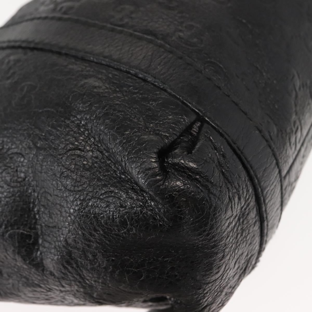 Gucci New Ladies Web Hobo Guccissima Leather, BLACK, LEATHER, Handbag