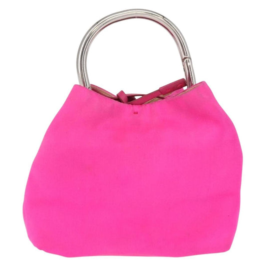 Prada Vintage Handbag Satin, PINK, SILK, Handbag