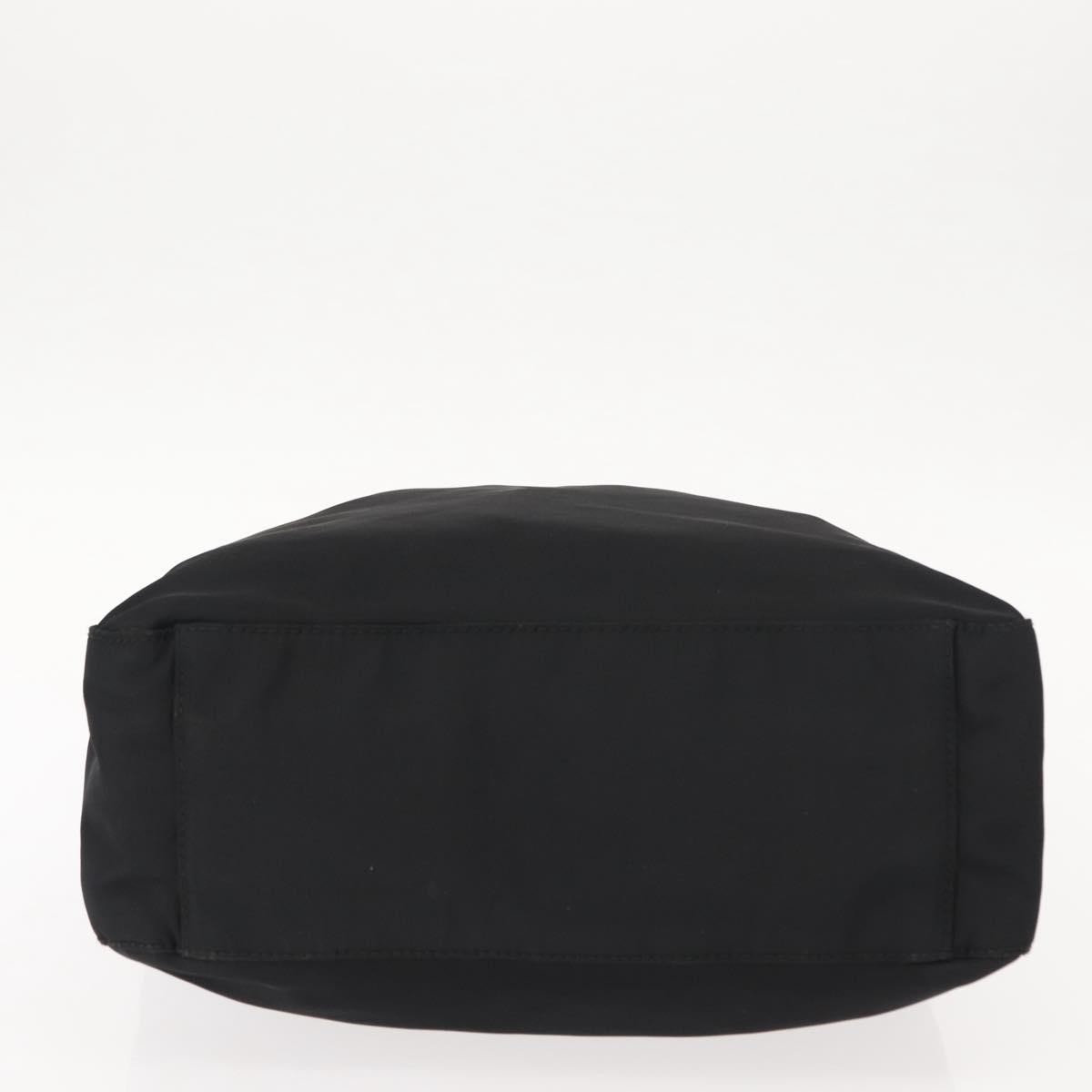 Prada Vintage Zip Tote Tessuto, BLACK, NYLON, Tote bag