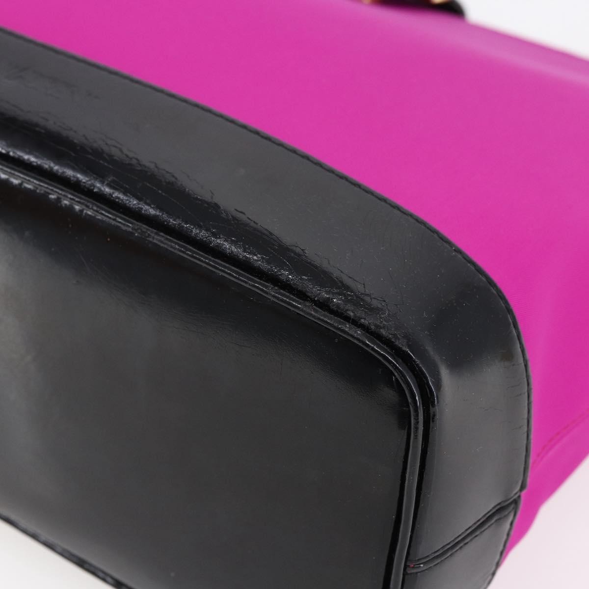 Saint Laurent Vintage Handbag Nylon, PINK, NYLON, Handbag