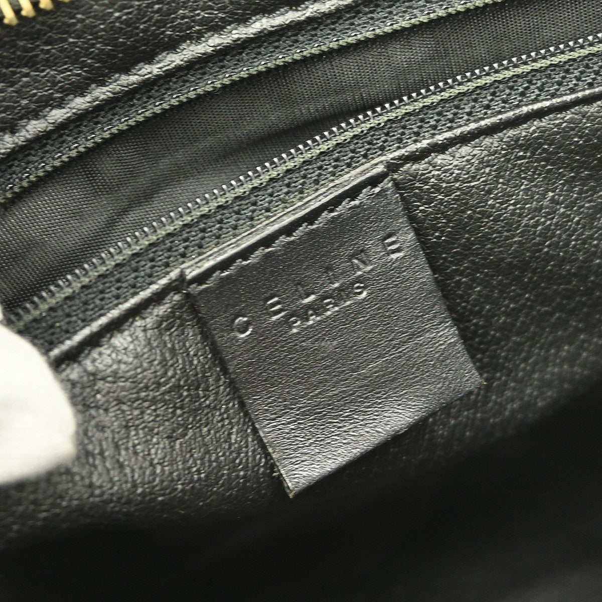 Celine C Macadam Pouch Canvas, BROWN, CANVAS, Clutche & pouche