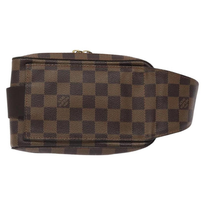 Louis Vuitton Geronimos Waist Bag Damier, BROWN, CANVAS, Clutche & pouche