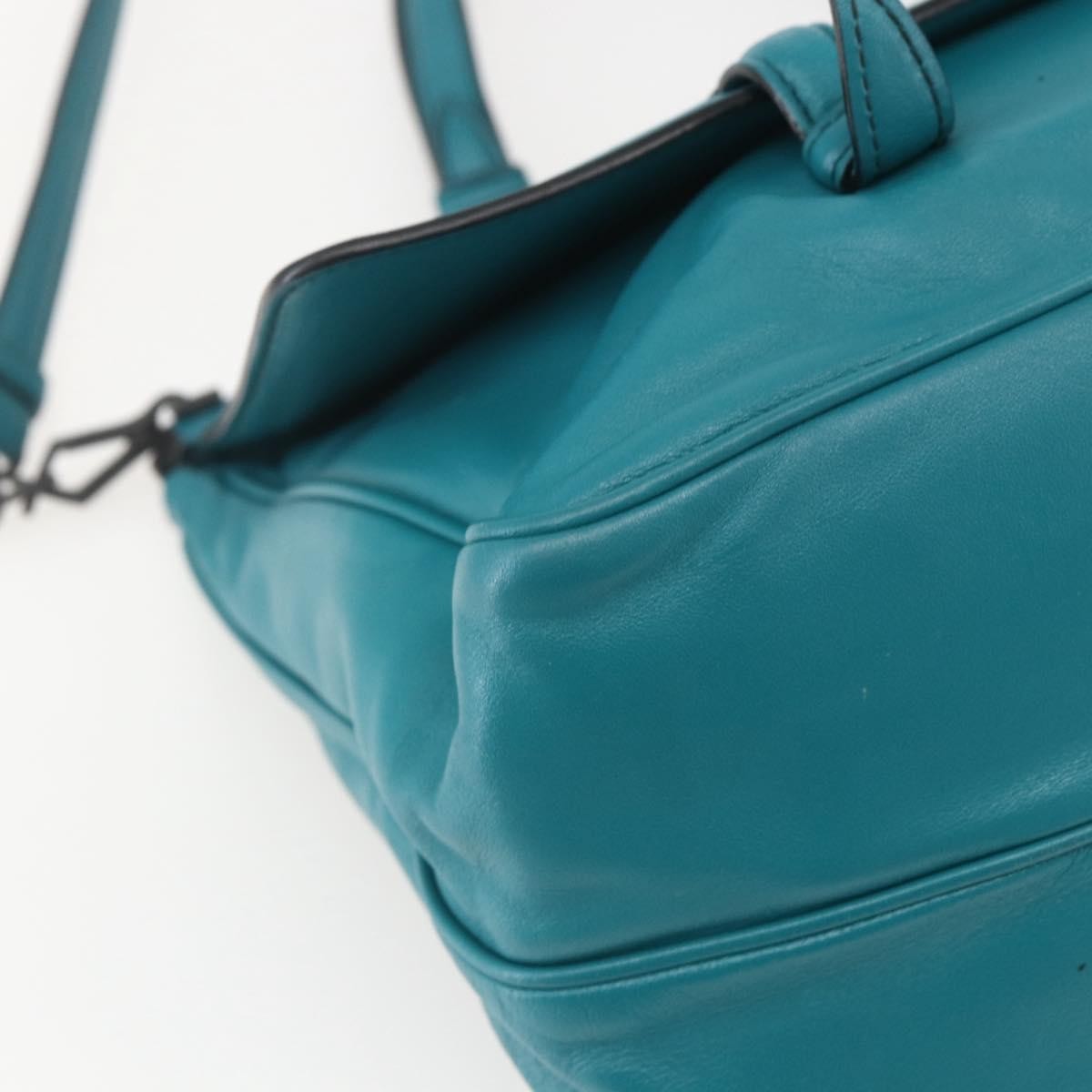 Bottega Veneta Monaco Convertible Satchel Leather with Intrecciato Detail, TURQUOISE, LEATHER, Handbag