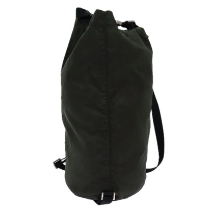 Prada Vintage Shoulder Bag Tessuto, KHAKI, NYLON, Shoulder bag