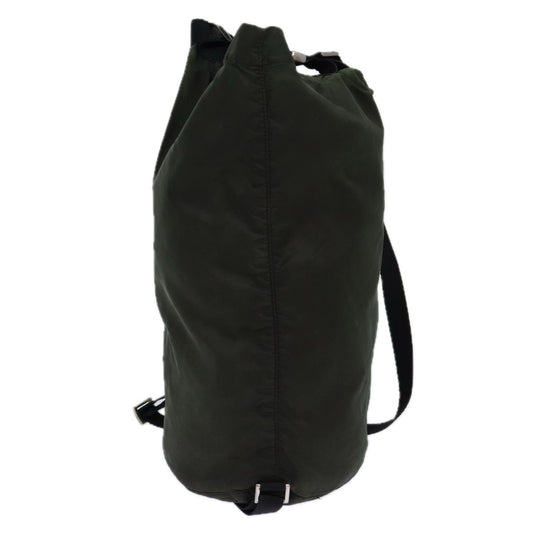 Prada Vintage Shoulder Bag Tessuto, KHAKI, NYLON, Shoulder bag