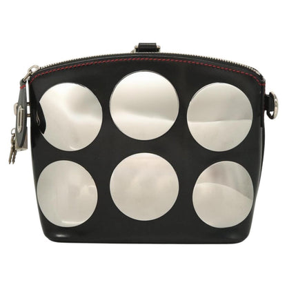 Louis Vuitton Suhari Lockit HandBag Leather, BLACK, LEATHER, Handbag