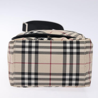 Burberry Zip Messenger Bag Nylon, BEIGE, NYLON, Shoulder bag