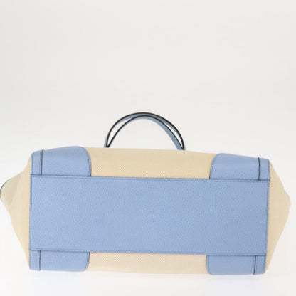 Gucci Swing Tote Canvas and Leather, BEIGE, CANVAS, Tote bag