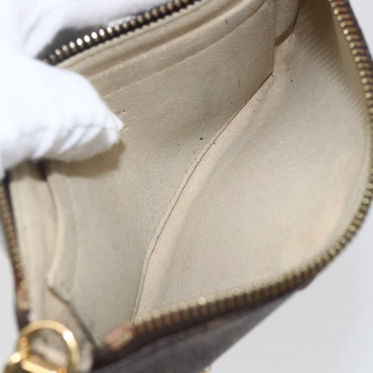 Louis Vuitton Milla Pochette Monogram Canvas, BROWN, CANVAS, Clutche & pouche