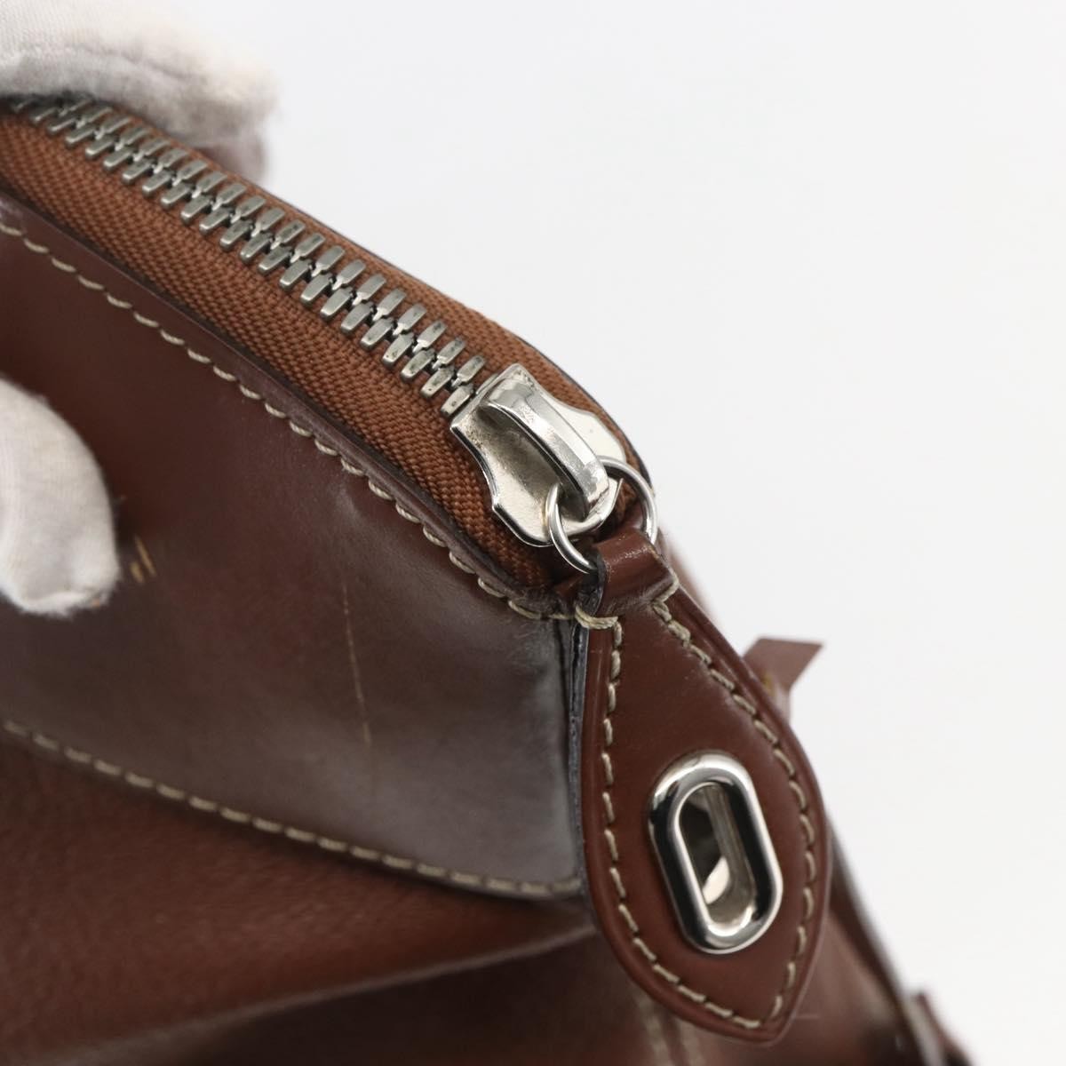 Louis Vuitton Suhali Lockit Handbag Leather, BROWN, LEATHER, Handbag