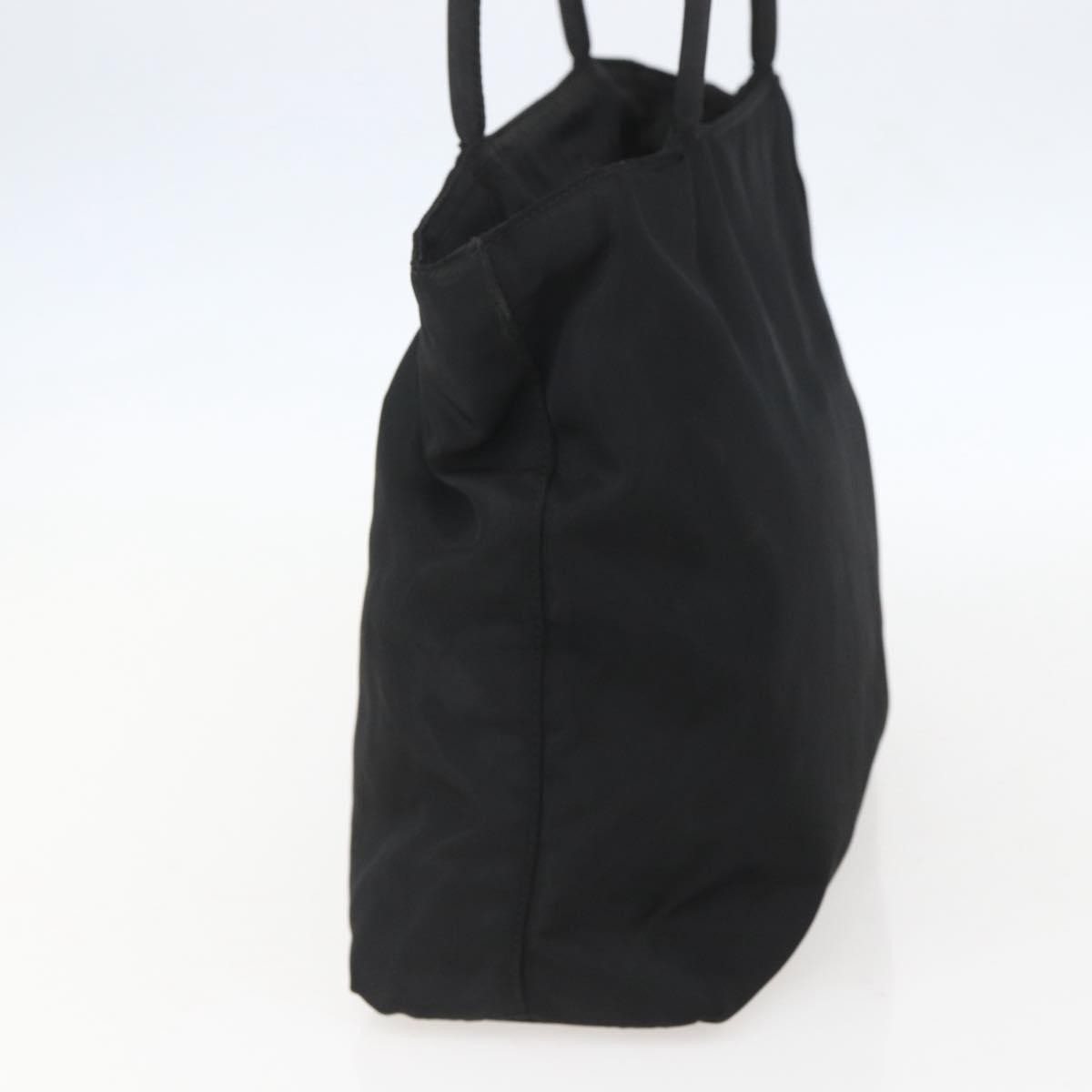 Prada Open Tote Re-Nylon, BLACK, NYLON, Shoulder bag
