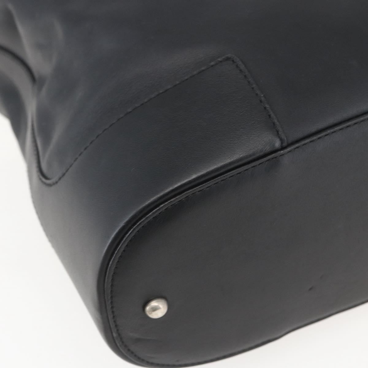 Loewe Vintage Shoulder Bag Leather, BLACK, LEATHER, Shoulder bag