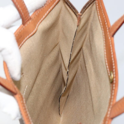 Celine Vintage Macadam Tote bag Canvas, BROWN, CANVAS, Tote bag