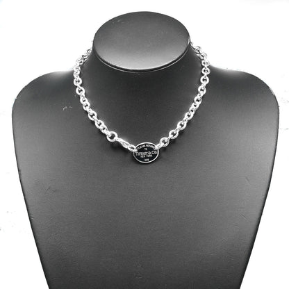 Tiffany & Co. Return to Tiffany Heart Charm Pendant Silver 925, SILVER, SILVER, Necklace