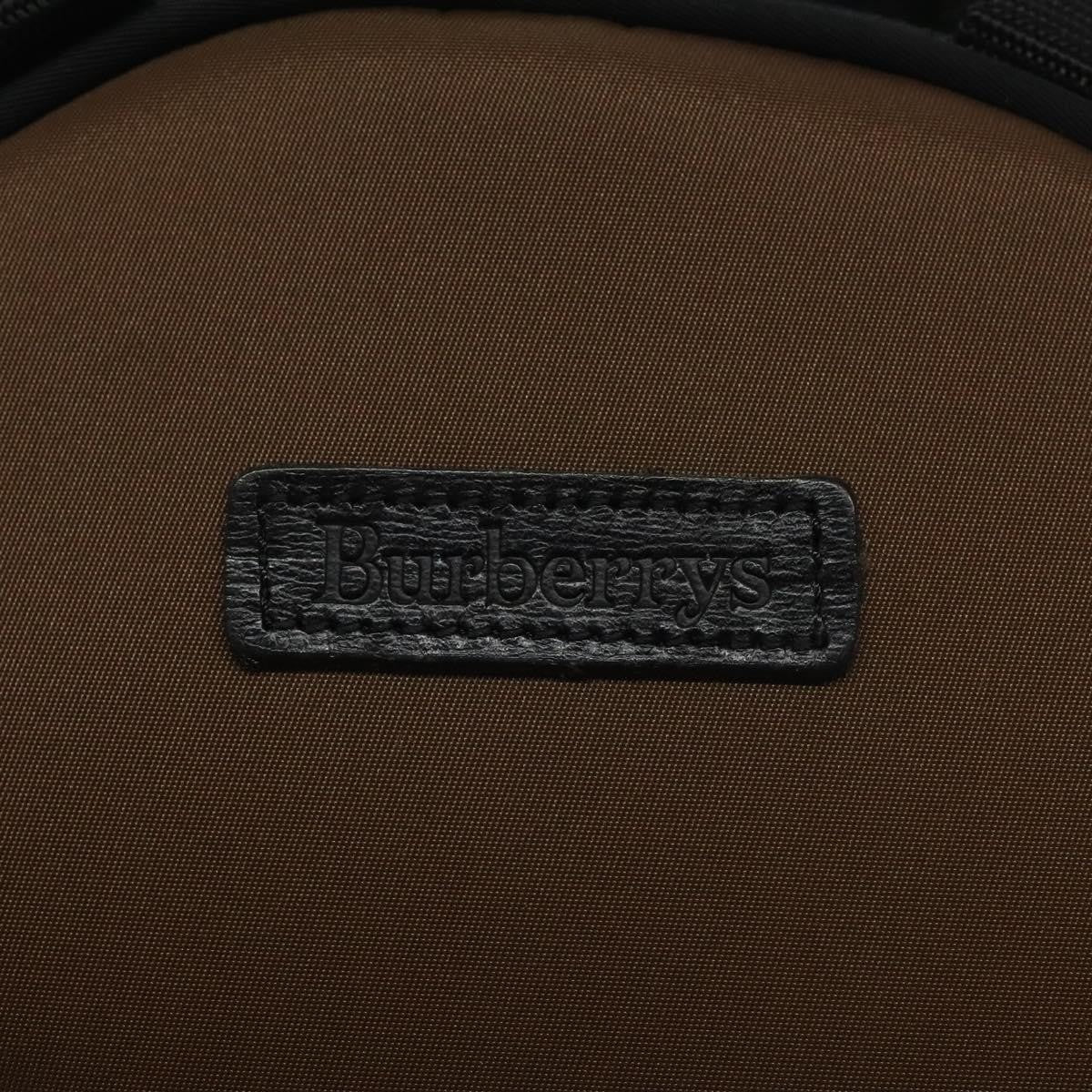 Burberry Nova Check Handbag Nylon, BROWN, NYLON, Handbag