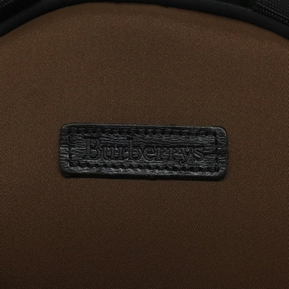 Burberry Nova Check Handbag Nylon, BROWN, NYLON, Handbag