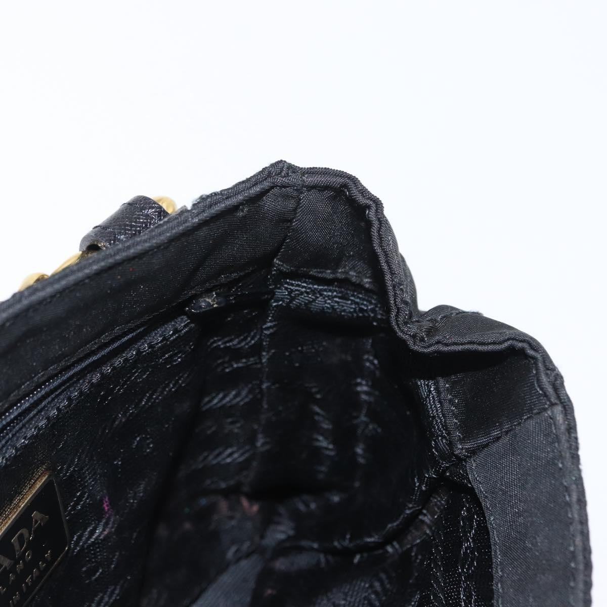 Prada Vintage Shoulder Bag Tessuto, BLACK, NYLON, Shoulder bag