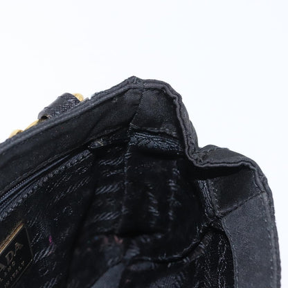 Prada Vintage Shoulder Bag Tessuto, BLACK, NYLON, Shoulder bag