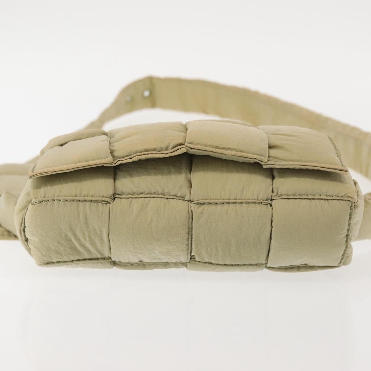 Bottega Veneta Padded Tech Cassette Crossbody Bag Intrecciato Nylon, BEIGE, NYLON, Crossbody bag