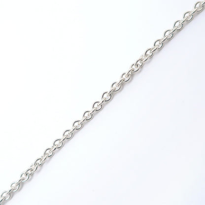 Tiffany & Co. Elsa Peretti Double Loop Pendant Necklace Silver 925, SILVER, SILVER, Necklace