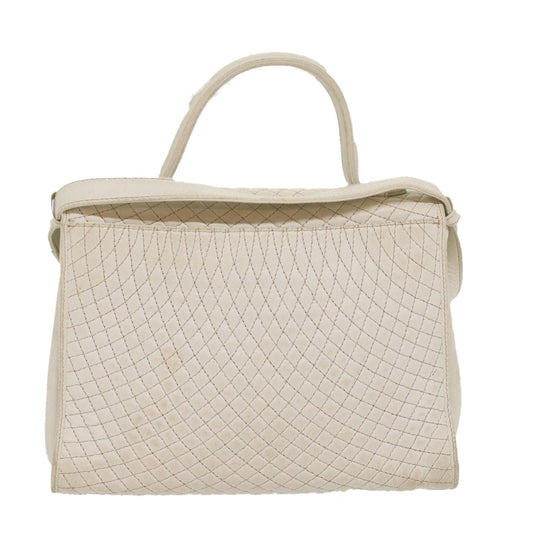 Bally Handbag Leather, WHITE, LEATHER, Handbag