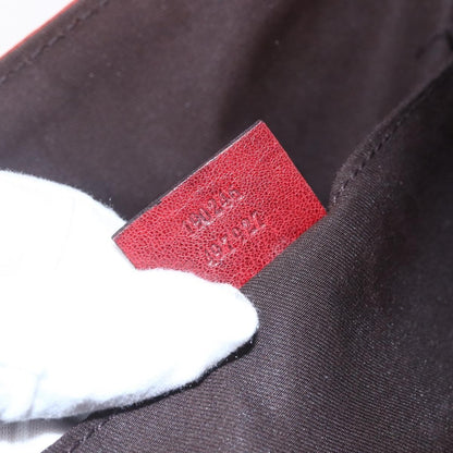 Gucci Vintage tote Leather, RED, LEATHER, Tote bag