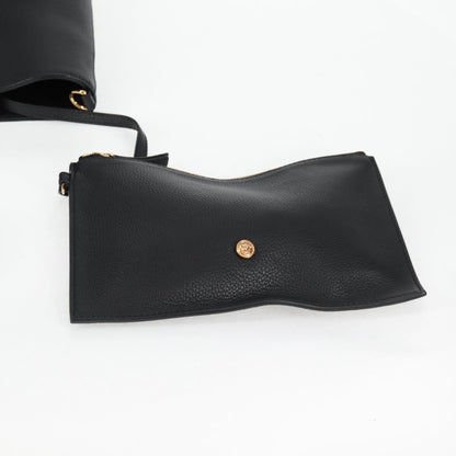 Versace Medusa Tote Leather, BLACK, LEATHER, Tote bag