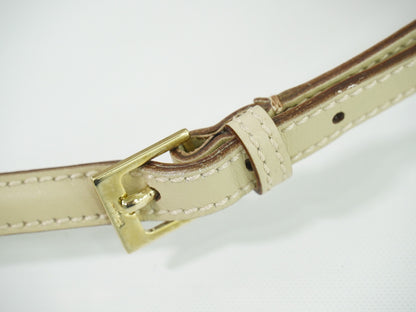 Salvatore Ferragamo Gancini Shoulder Bag Canvas, BEIGE, CANVAS, Shoulder bag