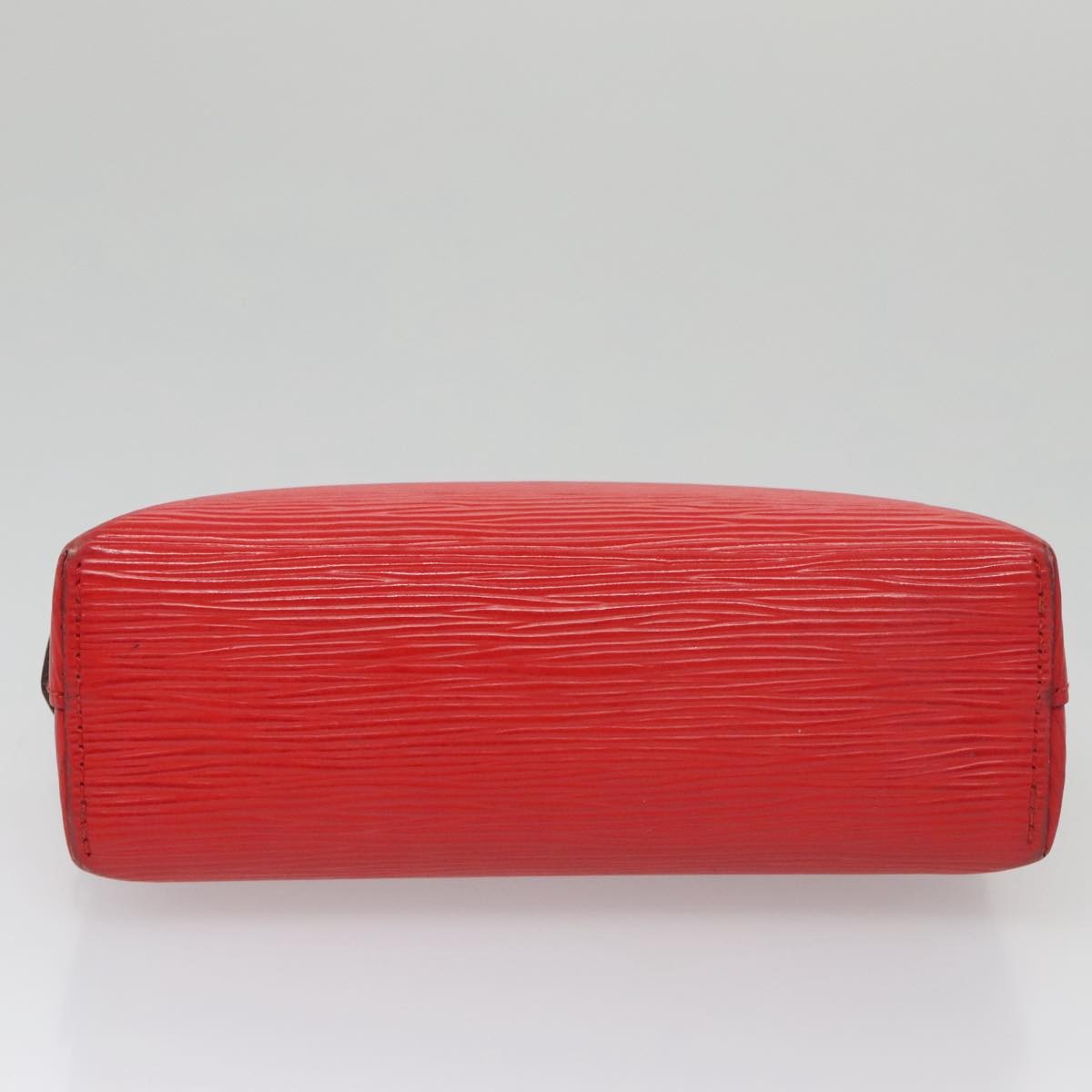 Louis Vuitton Cosmetic Pouch Epi Leather, RED, LEATHER, Clutche & pouche