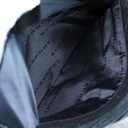Burberry Vintage Shoulder Bag Nylon, BLACK, NYLON, Shoulder bag